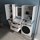 Style Line Тумба с раковиной Бергамо Мини 60 подвесная Люкс Plus антискрейтч карамель матовая – фотография-13